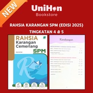 [UNIHON]Sasbadi: Buku Rujukan Rahsia Karangan Cemerlang SPM 【Tingkatan 4 & 5】Edisi 2025