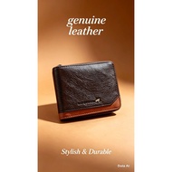 RAV DESIGN, Original Genuine Leather, Men's  zipper Wallet