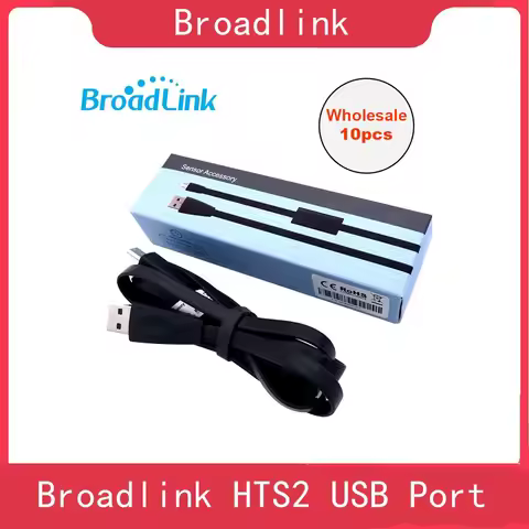 2026 Broadlink HTS2 USB Port Tempetature Humidity Sensor Detector Work With RM4 mini RM4 Pro Smart R