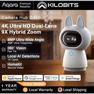 Aqara Camera Hub G350 Global Version 4K UHD Dual-Lens Matter Indoor Security Camera 9X Zoom 360° Pan