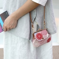 零錢包/京都奈設計口袋口金包-落英繽紛/和風設計