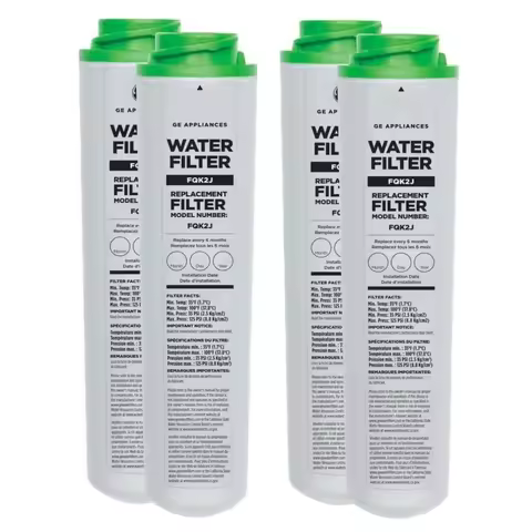 Under Sink Water Filter Replacement for GE FQK2J FQK1K GXSV65R GQSV65R 300Gallons Dual Flow Drinking
