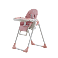 Nature Love Mere Foldable High Chair - Soft Pink