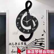 Wall clock /        note music clock wall clock