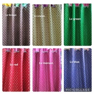 inspired yayamanin window curtain 1pc 5ft,6ft, standard,7ft, 8ft