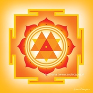 Best-t Goddess Durga Yantra Giclee Art Canvas Print