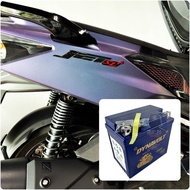 藍騎士 電池 勁戰 BWS 三陽 JET SL 全新迪爵 Woo Fiddle 活力125 YTX7B-BS 膠體 電瓶 1個 瘦迪 新迪爵