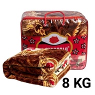 Korean Soft Super Embossed Blanket 5KG/6KG/7KG/8KG/220X240cm King Size Blanket