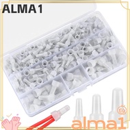 ALMA 250 Pcs Closed End Wire Connector, 12-10GA 22-16 Crimp Terminal, Electrical Wire 16-14 AWG Gaug