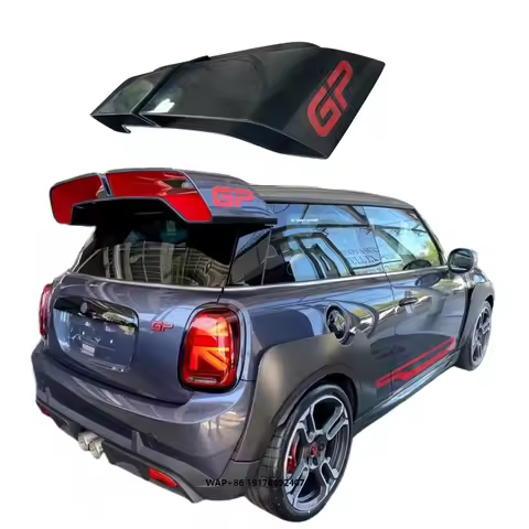 Oiomotors JCW GP3 No Standard Style Carbon Fibre Large Rear Spoiler Roof Wing for R56 F56 forMini Co