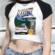 Crop Top - Y2K Gyaru Babydoll Style from the Early 2000s