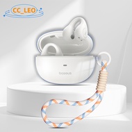 for Baseus AirGo AS01 Case Transparent Soft Case Cute Lanyard Pendant Suitable for Baseus AirGo AS01