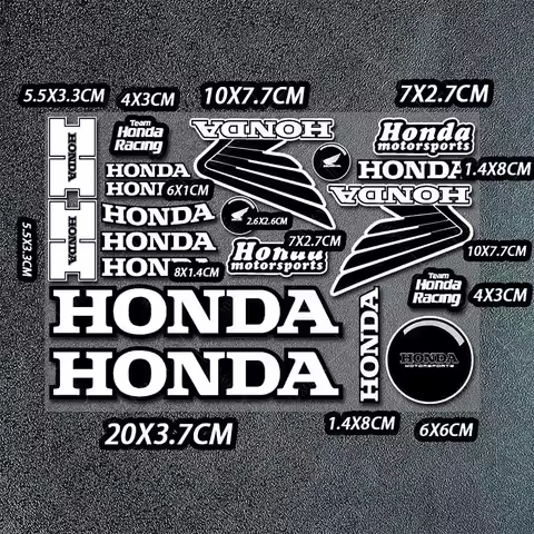 Vinyl Honda Stickers Decal Hrc Cb Cbr Logo