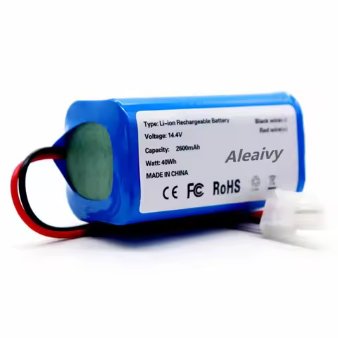 14.4V 3500mAh Rechargeable Lithium Battery – for Ilife A4s/A7/V7s Plus/V55 Pro/W400/A9s CR130 Robot 