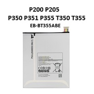 For Sam Galaxy Tab A 8.0 P200 P205 P350 P351 P355 T350 T355 Battery EB-BT355ABE TabA 8.0 @ 4200mAh