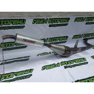 Suzuki RC 80 RC100 BRAVO SPRINTER CRISTAL racing Exhaust