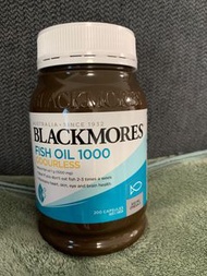 平售Blackmores Fish Oil 1000mg （200 粒）