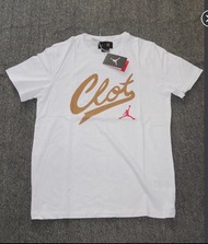 Clot x Jordan tee Tshirt 白色