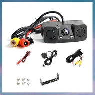 (UDOP) Car Parking Sensor 3IN1 Night Vision 2 Radar Detector Sensors Alarm Reverse Backup Rear View