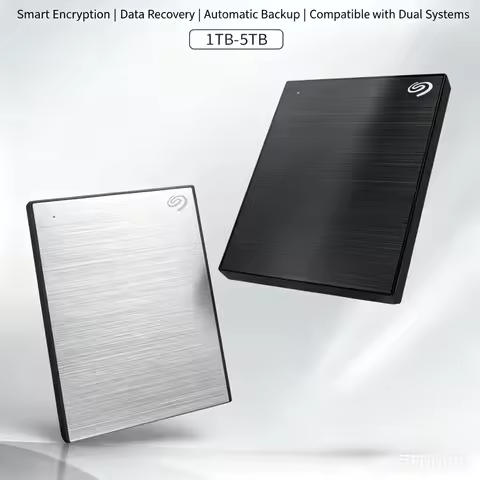 For Seagate External 2TB Encrypted USB 3.0 Mobile Hard Drive with 5TB Expansion Capacity, Genuine 4T