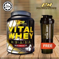 Whey Protein HALAL β Vital Whey 2kg/4.41lbs Whey Isolate With 24g Protein 67 Servings (Chocolate Mil