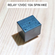 RELAY HKE 12VDC 12V 10A 5PIN BLACK