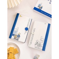 Yunhan 爪爪日记手账本 Notebook A6 Portable Mini Cute Creative Stationery Set Gift Box High-value PT9A Diary