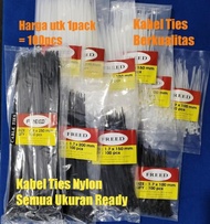 Kabel Ties Cable Tie ukuran besar 20cm 25cm 30cm 40cm Kualitas bagus