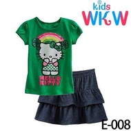 E008 WKW KITTY GREEN ( SZ 2-7Y )