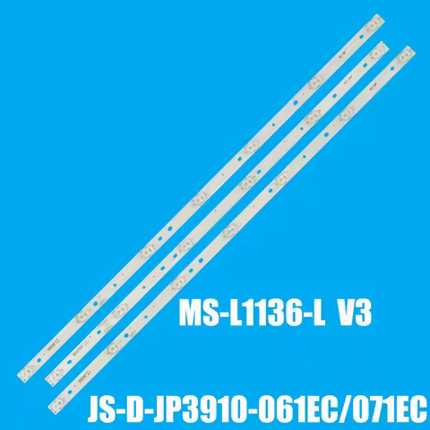 1/5/10 set LED Backlight strip For MS-L0878-L V7 MS-L1136-R/L LED39C310A JS-D-JP3910-071EC JS-D-JP39