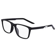 Nike 5543 001 Eyeglasses Matte Black Full Rim Square Shape 49mm