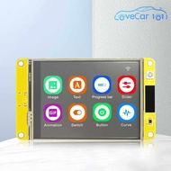 ESP32 ESP-WROOM-32บอร์ดพัฒนาหน้าจอแสดงผลอัจฉริยะ3.2นิ้ว IoT บอร์ดพัฒนาแผงวงจรพัฒนาไมโครคอนโทรลเลอร์