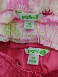 Bossini女童短褲2件/組-130cm