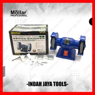 MOLLAR MLR-BG125 Mesin Gerinda Duduk 5 Inch - Bench Grinder 125 Watt High Power