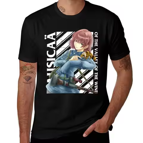 NAUSICA? OF THE VALLEY OF THE WIND T-Shirt Everyday Wear Basic Short Sleeve Top