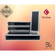 Blackline 1U Wireless Mic Wood Flight Case / 2X 9.5INCH CASE
