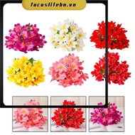 【WHOOPS】Simulated 5-pronged 10-head lily flower decoration simulated narcissus orchid