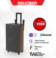 Polytron Speaker Aktif 12 Inch Trolley Portable PASPRO 12F6 Bluetooth