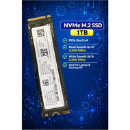 NvMe 1TB 2TB M.2 2280 SSD PCIe Gen3/Gen4 Used
