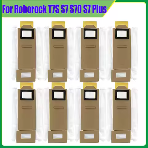 Dust Bags For Xiaomi Roborock T7S, T7S Plus, S7, S7 Plus Vacuum Cleaner Dust Bag Household Sweeper C