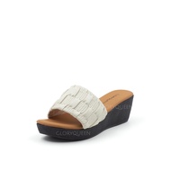 GLORYQUEEN Mona Collection Sandal Wedge Ringan Wanita Kasut Perempuan