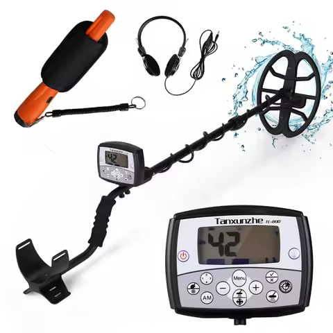 Professional Metal Detector MT705 TC-800 High Sensitivity Gold Detector Treasure With Single Frequen