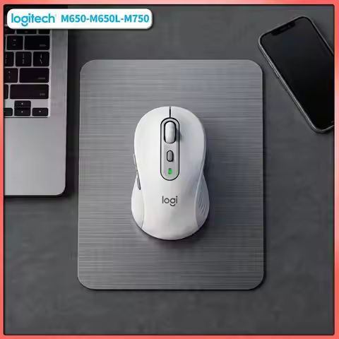 Logitech M750 Wireless Mouse - 90% Noise Reduction Tech, 4000 DPI High Precision, 3-Device Quick Syn