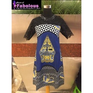 Batik Dress Modern Batik Dress/ Brocade Batik Dress/ Combination Batik Dress/ Party Batik Dress/