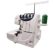 (FreeWasteCollector &amp; 1to1Training)Janome 793D Overlock Machine with color coded threading and 1300stitches/min speed