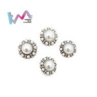 KEMEJA KANDER Alloy Pearl Button Pearl Sewing Button for Gamis Shirt 56456