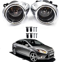 marddpair Left and Right Side Fog Lights Replacement for 2012-2014 Ford Focus S SE SEL Titanium Asse