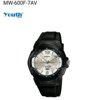 [2YEARS WARRANTY] Original Casio MW-600F Youth Series Students Watches Analogy Sports MW-600F-1A MW-