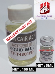 lem cair ACF atau lem acf cof ke panel DAN COF TCON UNTUK PERBAIKAN KABEL FLEXIBE tv LED LCD MONITOR