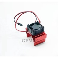 RC cooling fan with heat sink 30mm size for 540 550 brushed 3650 3660 brushless motor wltoys 144001 